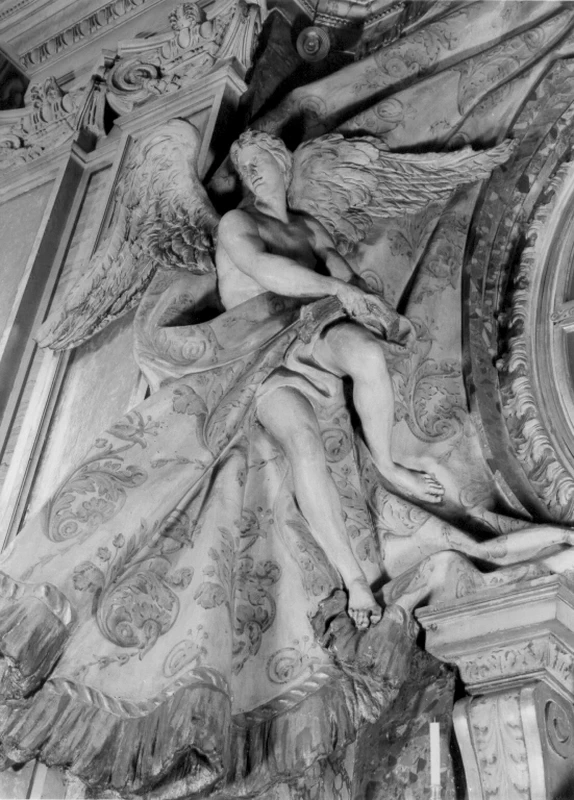 Decorazione plastica di Gherardi Antonio, Maille Michel, Ottoni Lorenzo, Giorgini Simone, Bilancini Giuseppe - Chiesa SS. Biagio e Carlo ai Catinari, Roma